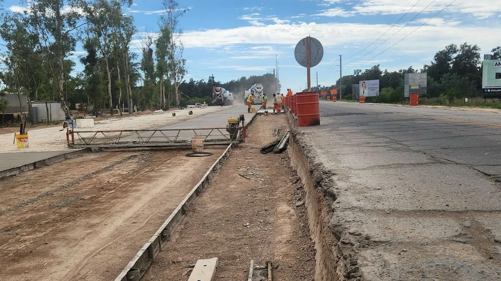 Avanzan las obras en Av. Jorge Newbery: ¿cuándo estará lista?