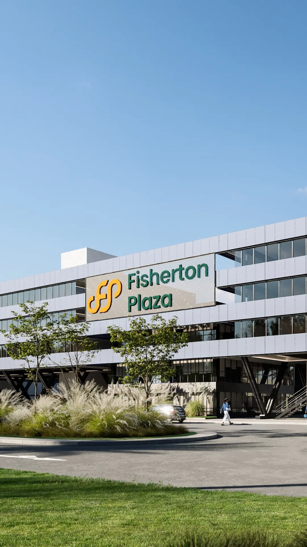 Así es el nuevo complejo de oficinas en Fisherton Plaza frente al aeropuerto de Rosario