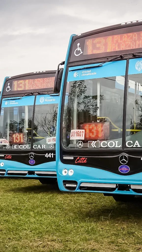 Llegan nuevas unidades cero kilómetro para el transporte público de Rosario
