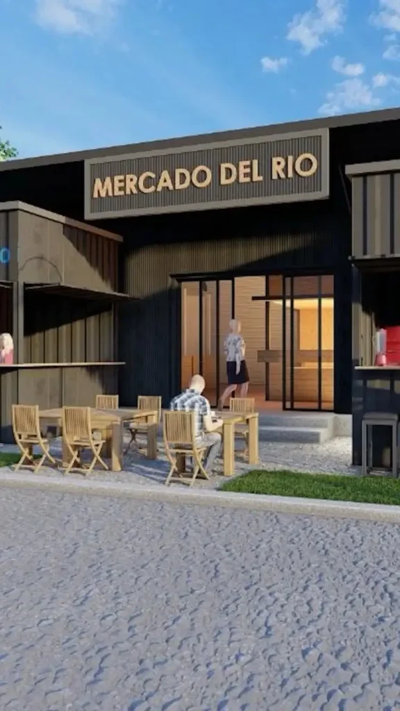 Avanzan las obras del Mercado del Río, en la costa central de Rosario