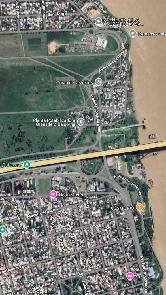 Quieren construir un nuevo espacio de eventos y recreativo junto al puente Rosario Victoria