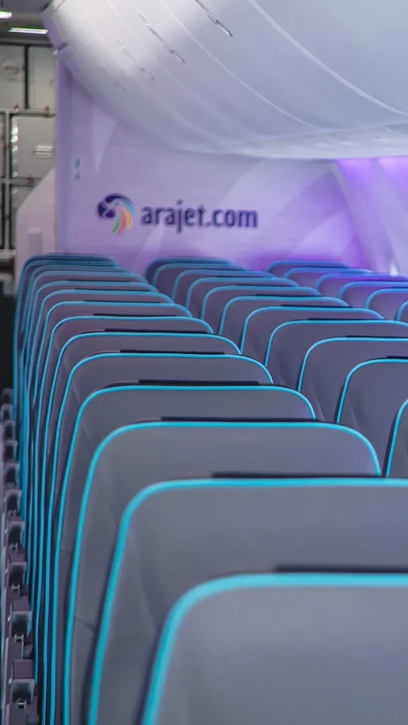 La aerolínea Arajet sigue sumando aviones y ya recibió su aeronave número once