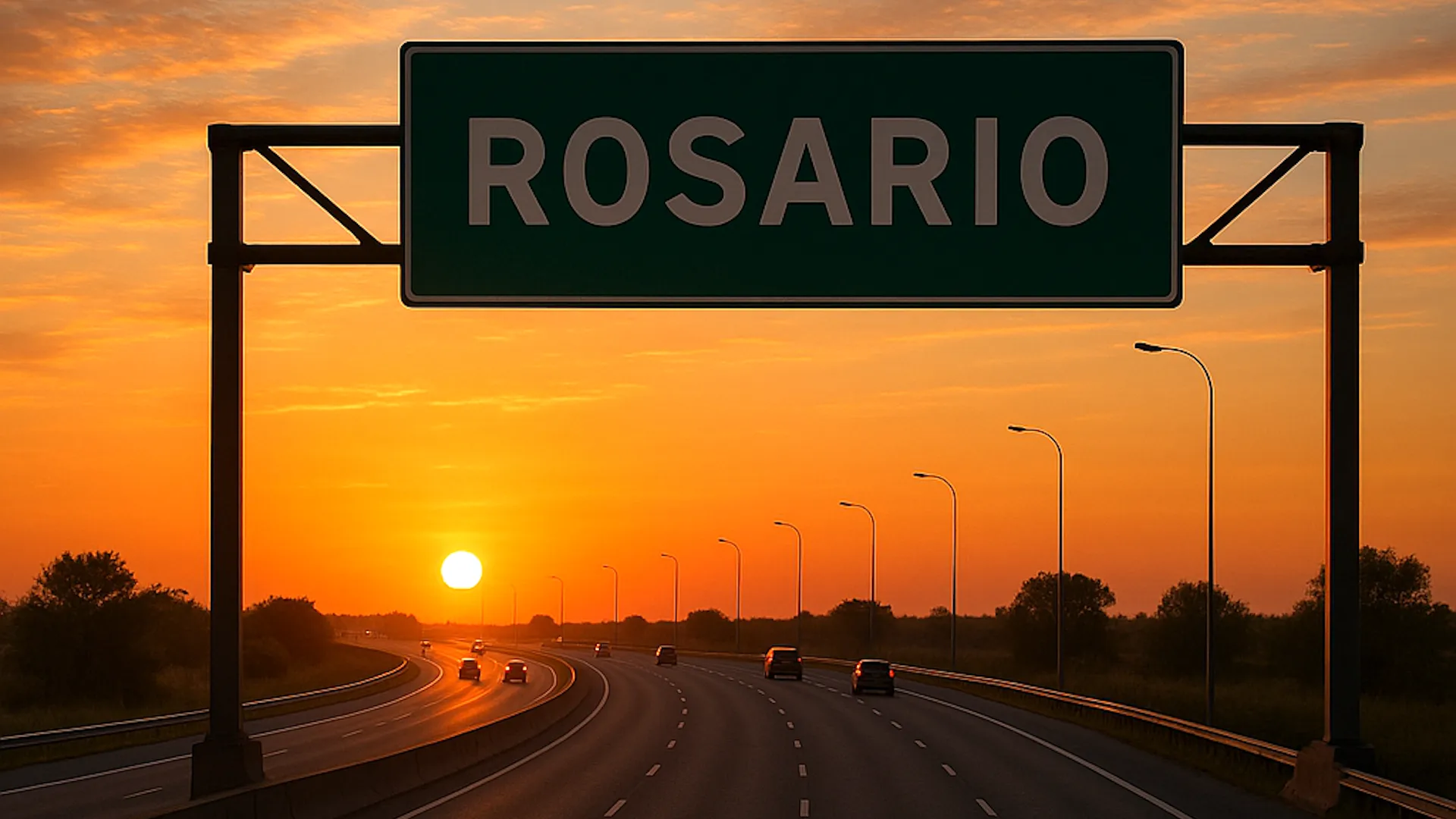 Avanzan las obras del tercer carril de la autopista Rosario Santa Fe ...