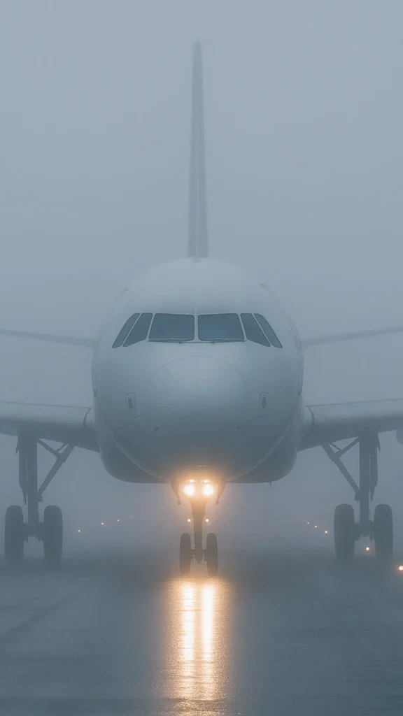 ¿Qué pasa cuando un avión no puede aterrizar por niebla?