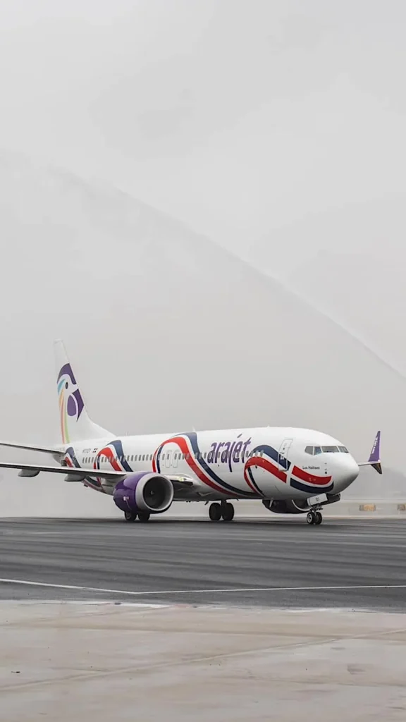 La aerolínea Arajet cumplió tres años y se convirtió en el nuevo hub del continente