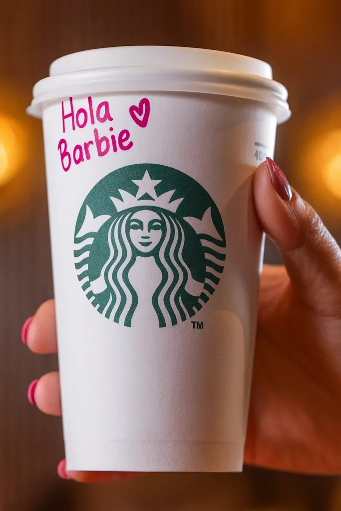 Llegó la colección Barbie a Starbucks Argentina