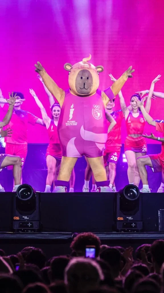 Presentaron a Capi, la mascota oficial de los Juegos Suramericanos 2026
