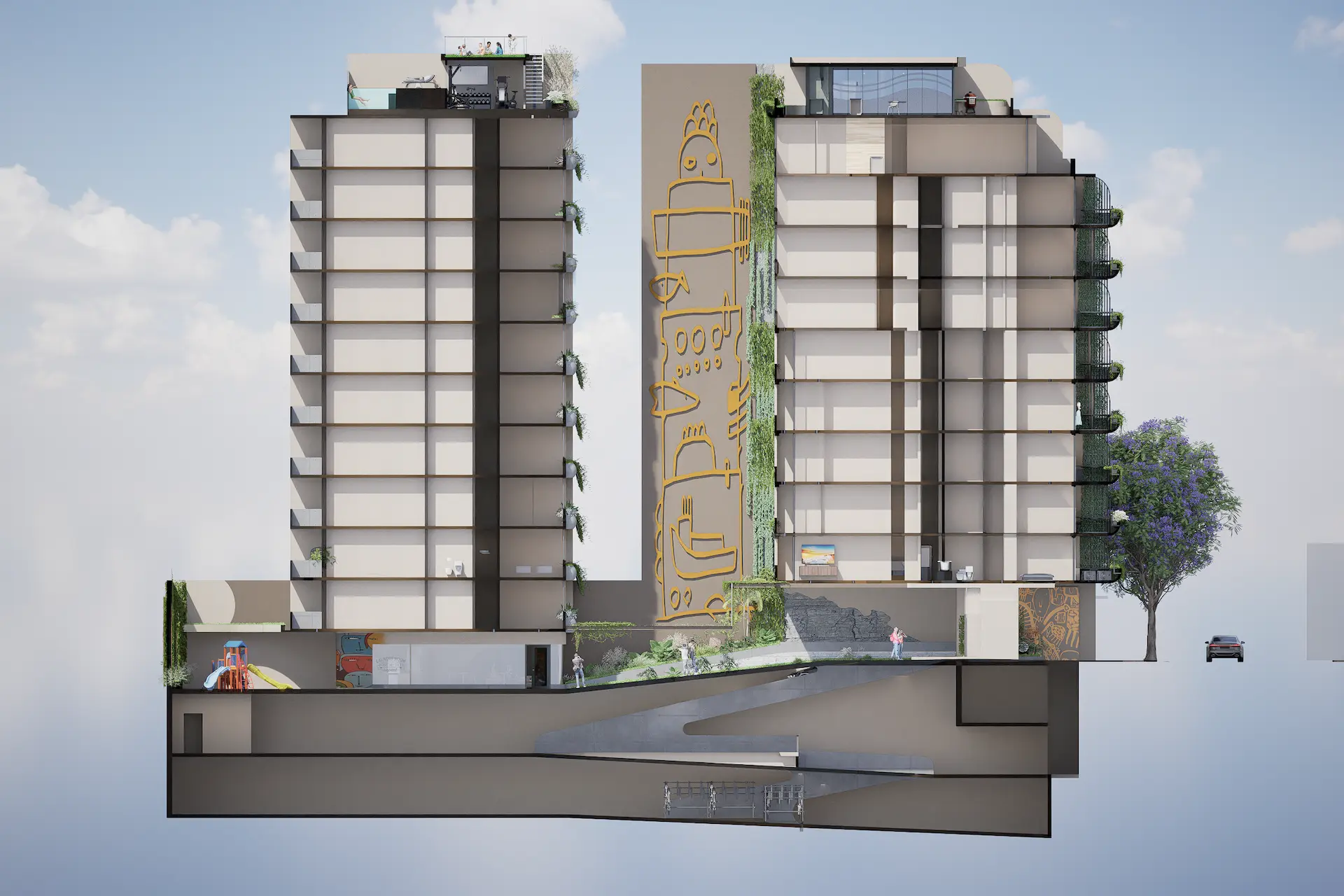 Howo by Milo Lockett: así son las nuevas torres de Pascual Construcciones