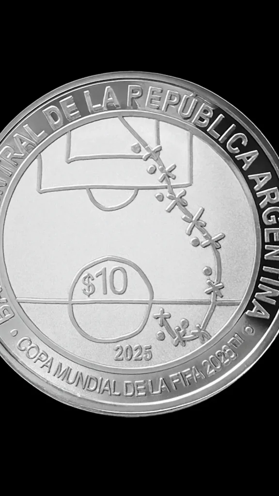 Así es la moneda conmemorativa del Mundial 2026