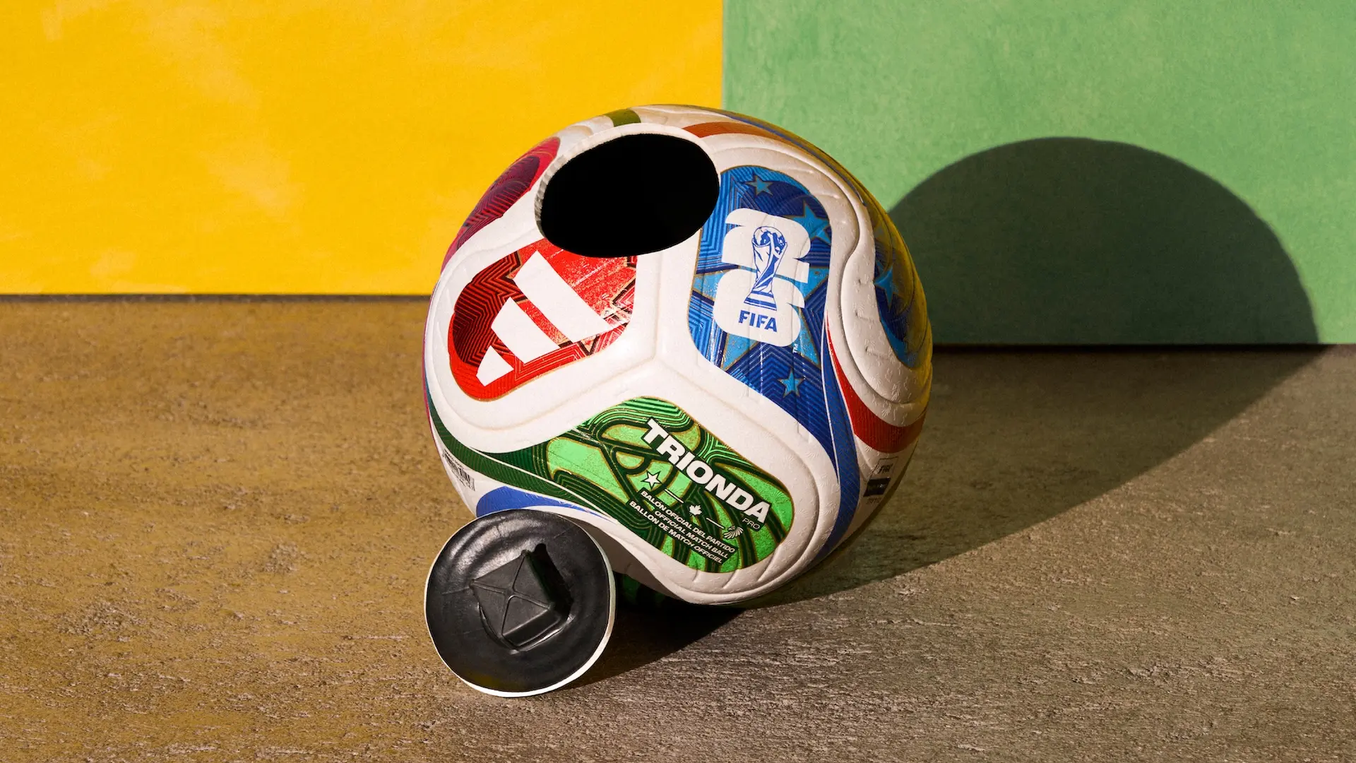 Así es TRIONDA: el balón del Mundial de Fútbol 2026