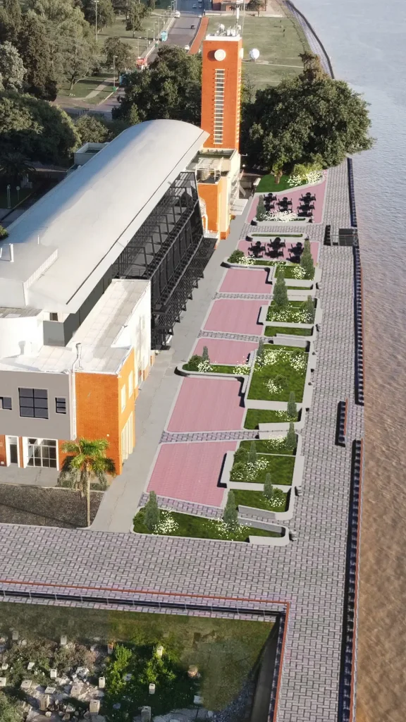 Cómo es la reconstrucción de los muelles de La Fluvial en Rosario y cuándo estará lista