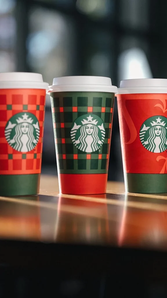 Llegan las bebidas y cafés de Navidad a Starbucks en Argentina