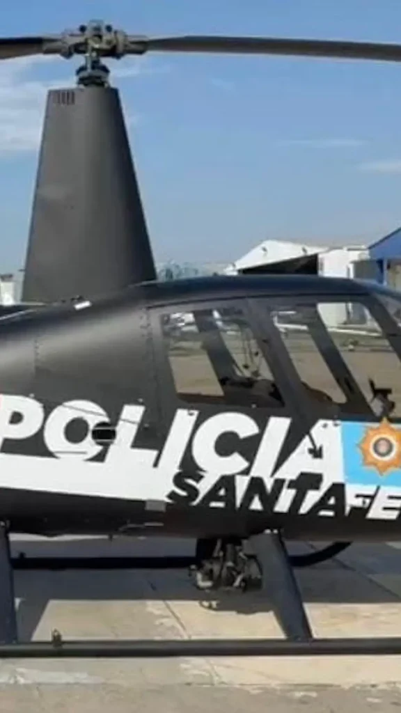 La Policía de Santa Fe sumó un nuevo helicóptero y patrulleros para más controles y patrullaje