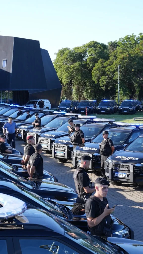 La Policía sumó casi 200 nuevas camionetas para el patrullaje en Rosario