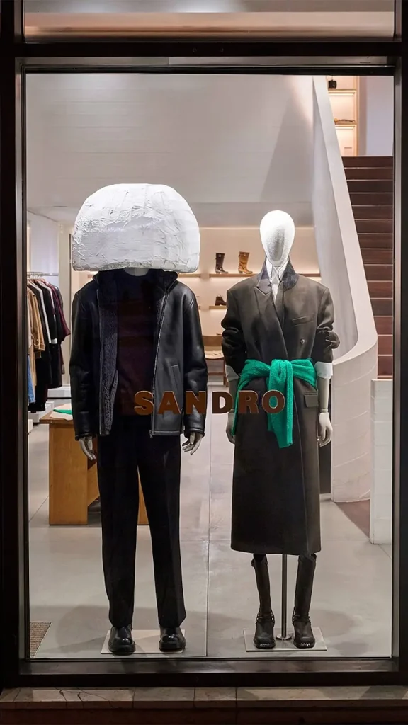 La marca de indumentaria Sandro abrió su primer local exclusivo en Argentina