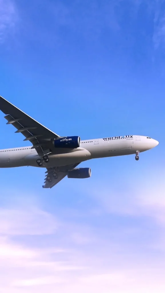 A la venta los pasajes directos Rosario Madrid de la aerolínea World2Fly