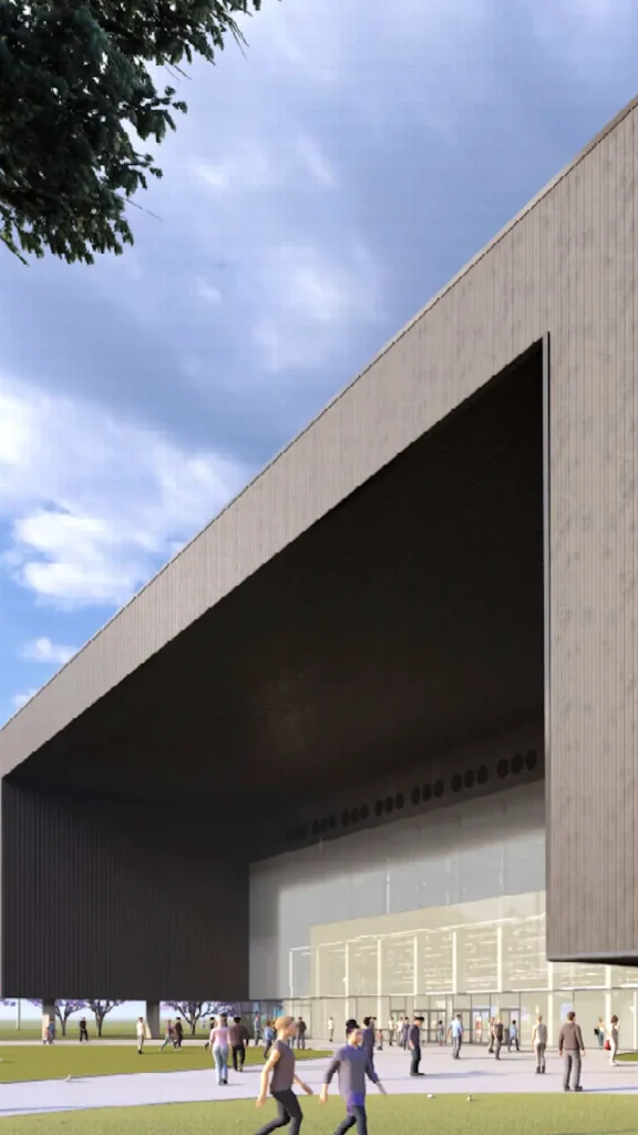 Avanzan las obras del nuevo estadio Arena en la ex Rural de Rosario para los Juegos Odesur 2026