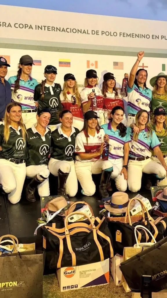 Punta Cana se consolida como destino del polo femenino internacional con apoyo de Arajet