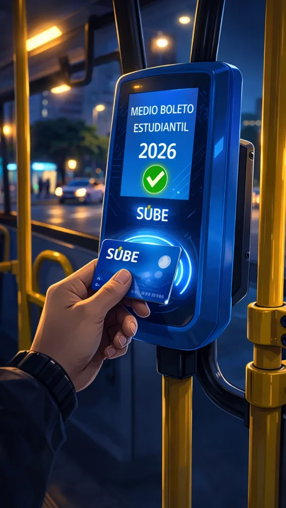 Se puso en marcha en Rosario el Medio Boleto Estudiantil 2026