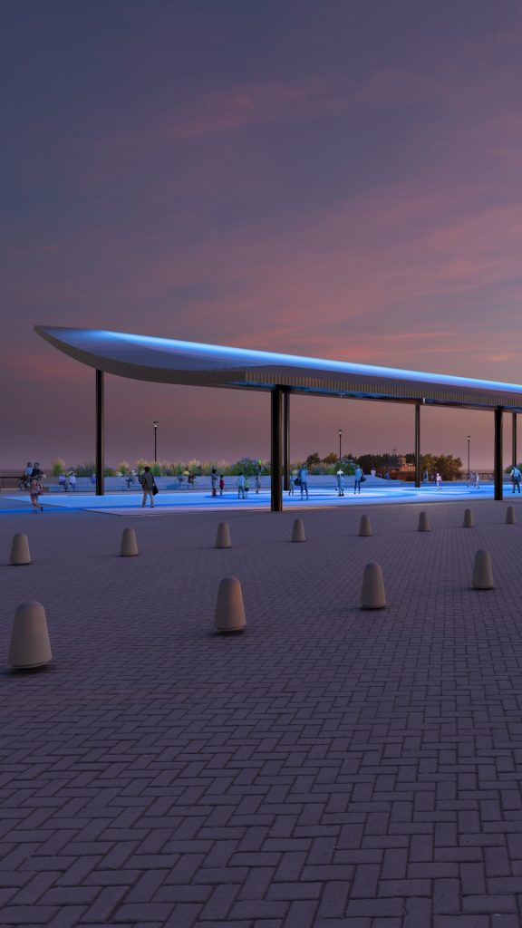 Este viernes 27 inaugura la nueva Rambla del Tricentenario en la costa central de Rosario: imágenes