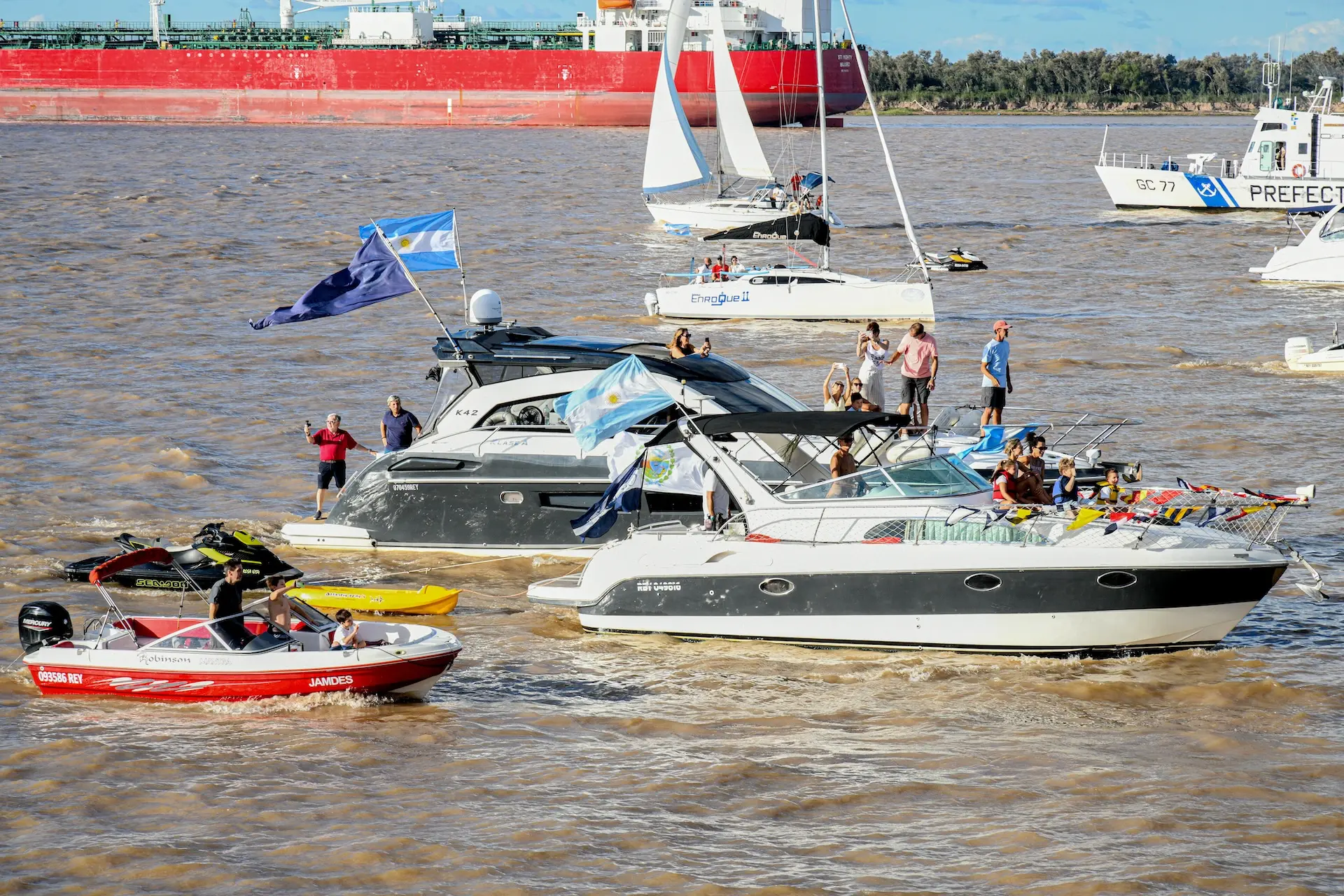Así fue la Caravana Náutica Rosario 2026 en imágenes