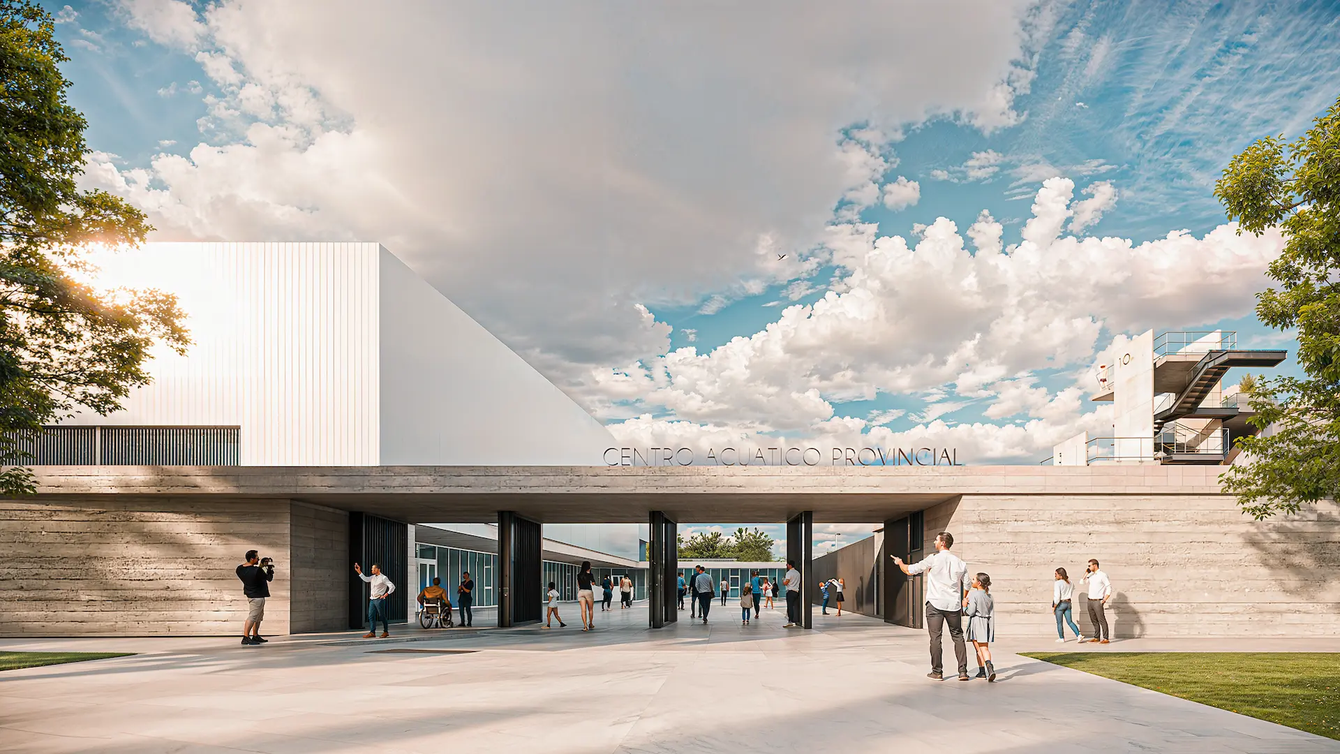 Avanza la construcción del Centro Acuático en Rosario para los Juegos Sudamericanos 2026