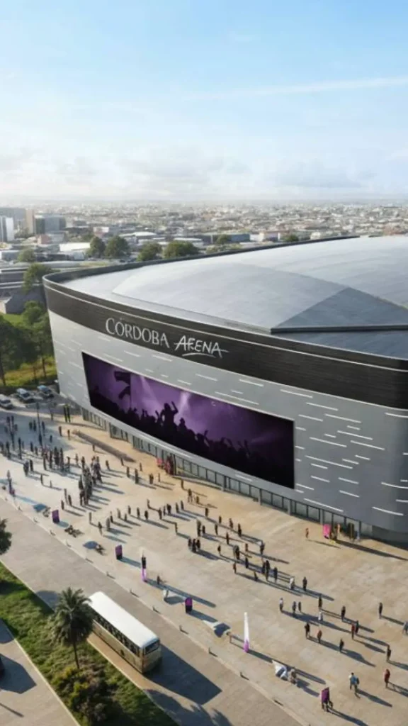 Así será el mega estadio Arena Córdoba: shows, recitales, deportes y más