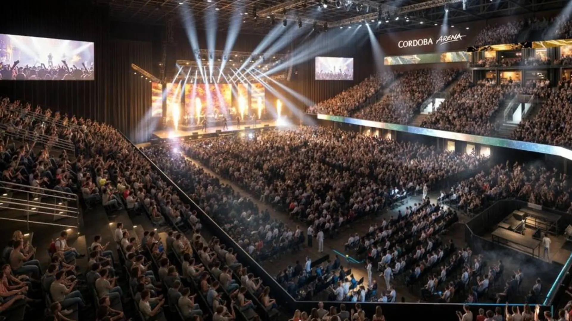 Así será el mega estadio Arena Córdoba: shows, recitales, deportes y más