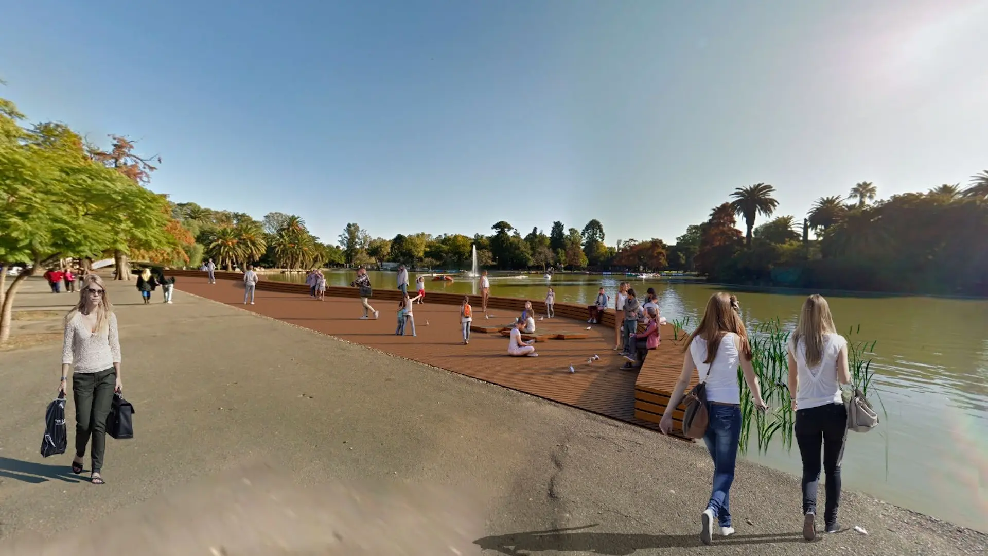 Así quedará el renovado Parque Independencia: las obras estarán listas a mediados de 2026