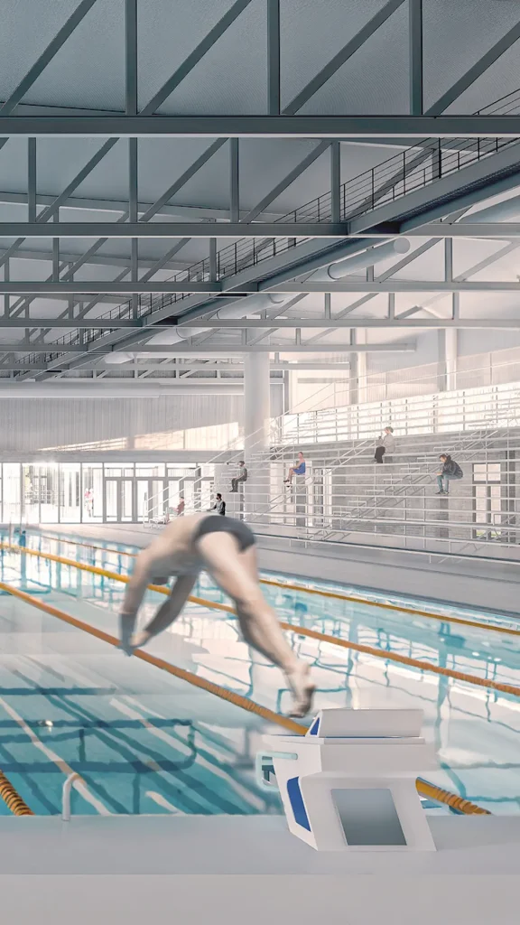 Juegos Odesur 2026: avanza la construcción del Centro Acuático Provincial