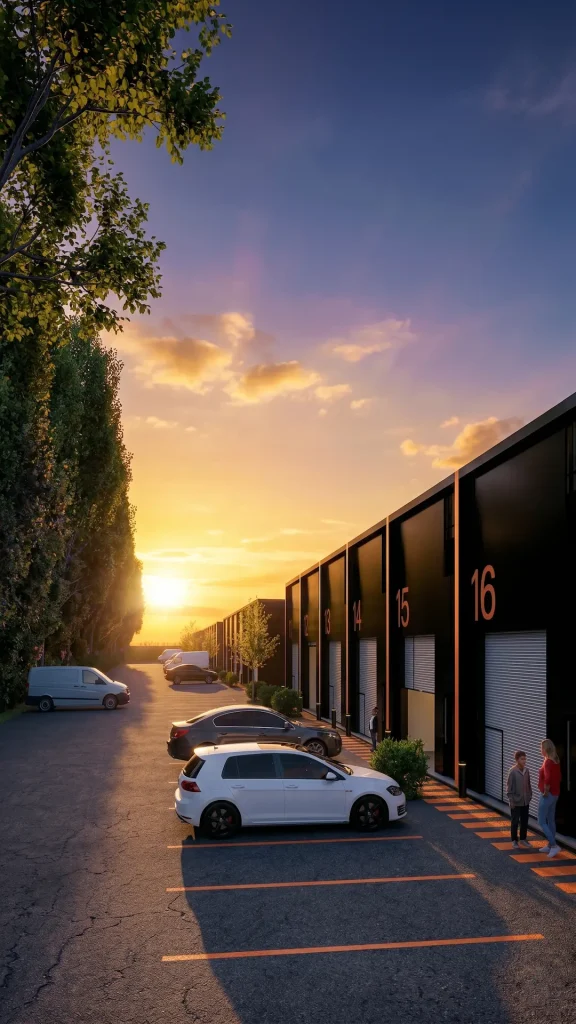 Avanza la construcción de Funes Park Storage: locales, depósitos, oficinas, gastronomía y más