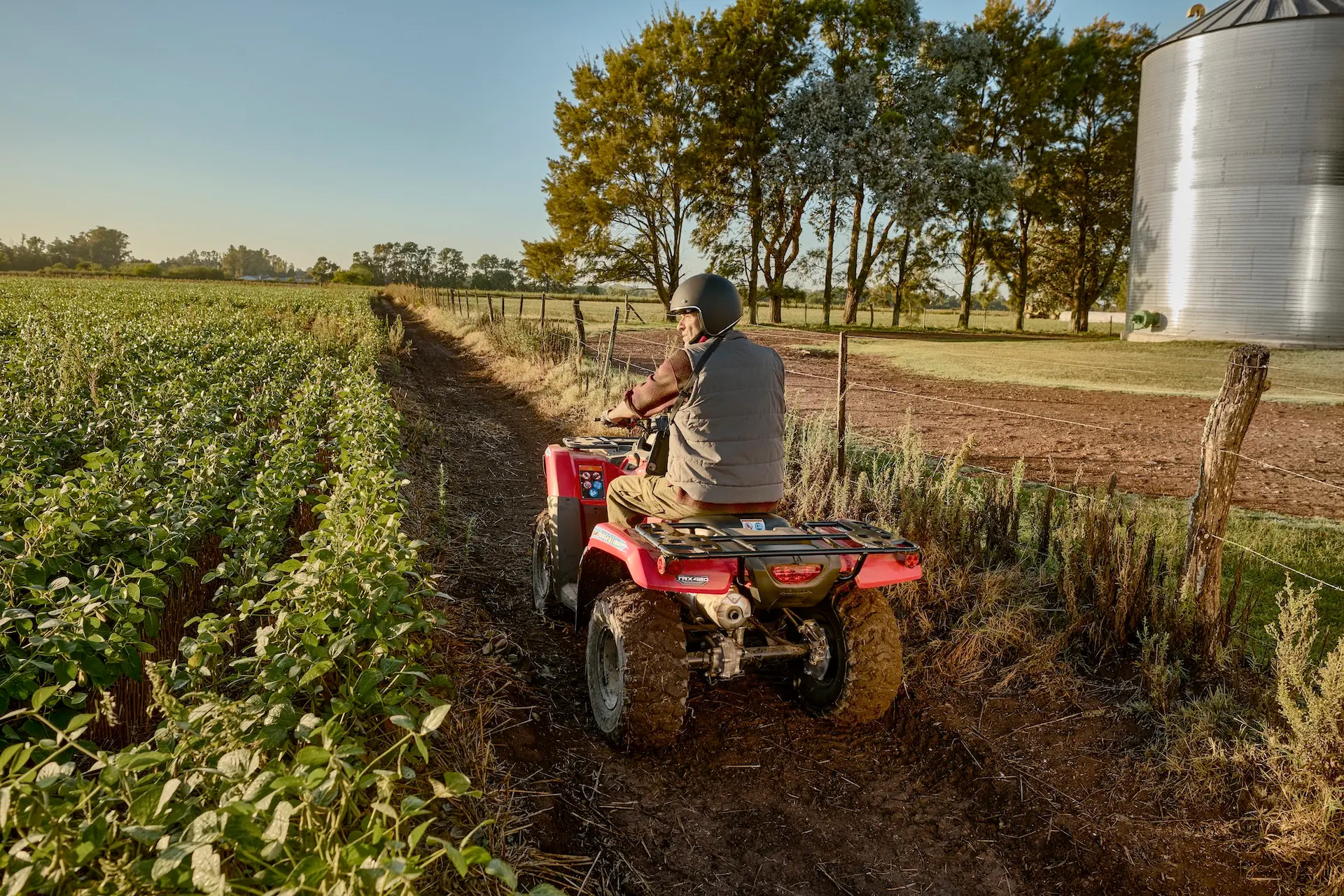 Así es el nuevo cuatriciclo Honda TRX420, fabricado en Argentina