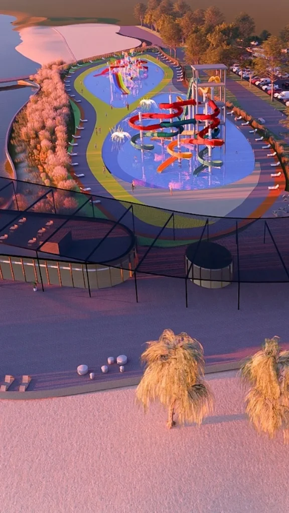 Así será el Parque Acuático Rosario en el balneario La Florida: imágenes