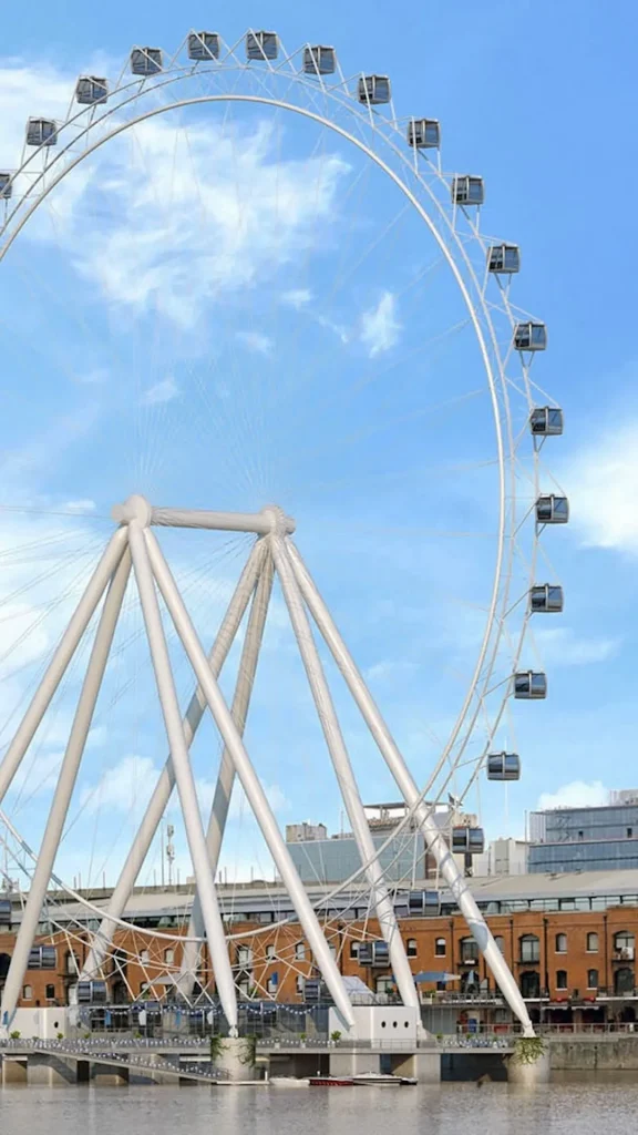 Así será la Vuelta al Mundo en Puerto Madero: como el London Eye, pero en Buenos Aires