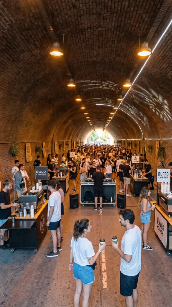 Este domingo 26 de abril llega a Rosario Túnel Coffee Rave 2026