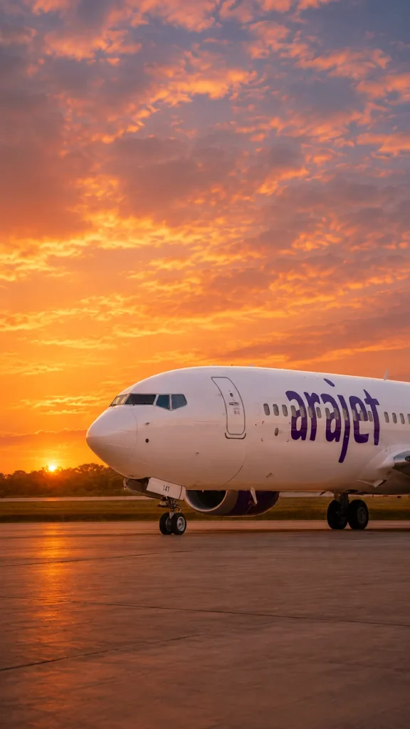 La aerolínea Arajet sumó su avión número 16: Pico Diego de Ocampo