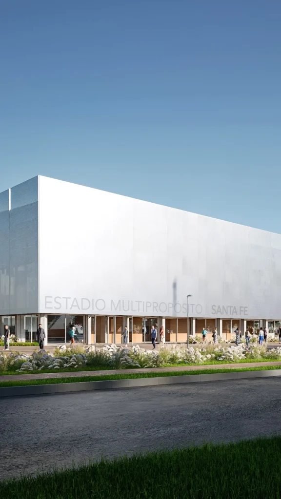 Juegos Sudamericanos 2026: avanzan las obras del Estadio Multipropósito de Santa Fe