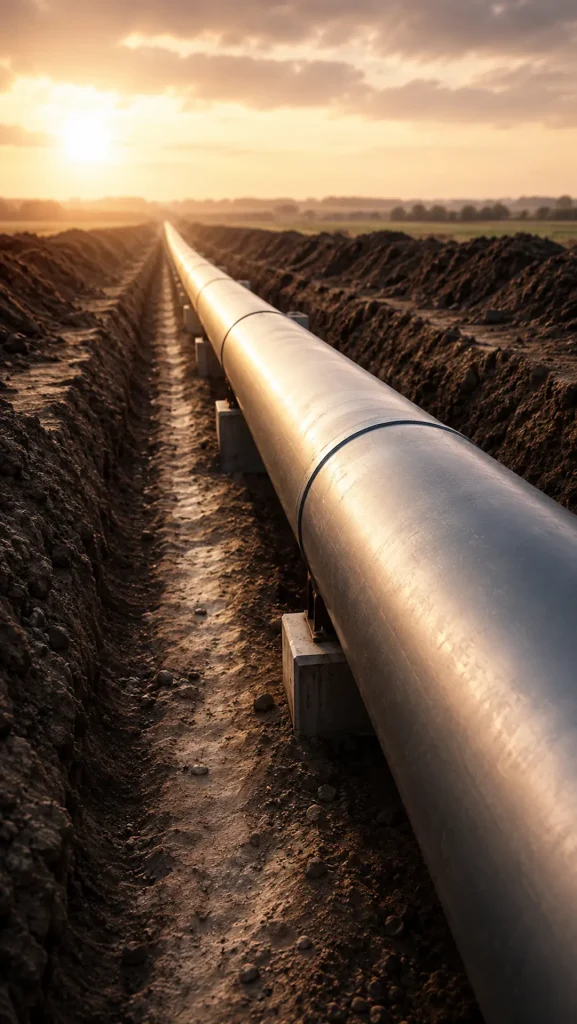 El Gobierno Santa Fe licitó cañerías para 5 gasoductos troncales que beneficiarán a 35 localidades