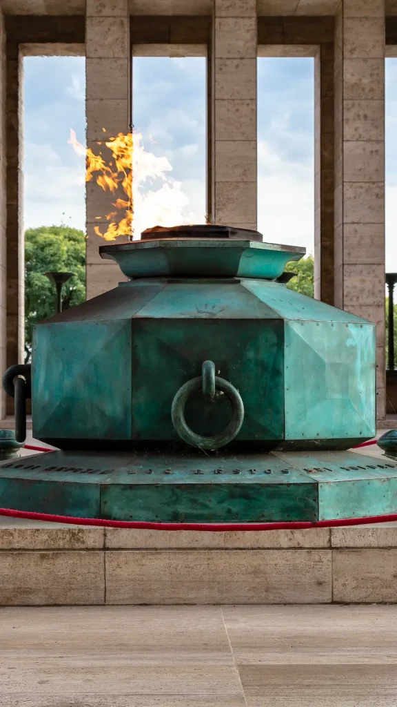 Así será la inauguración de las obras de restauración del Monumento a la Bandera