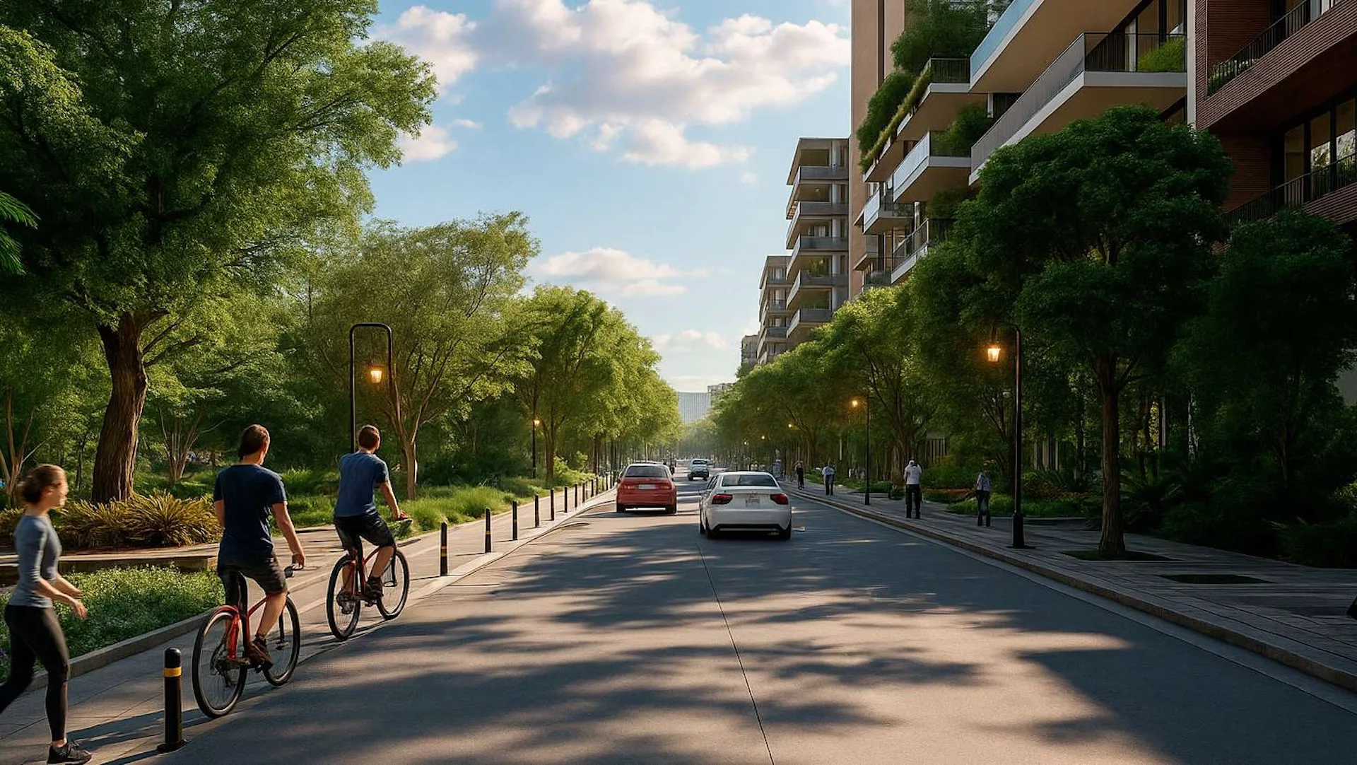 Así será el Parque de la Cabecera, junto al puente Rosario - Victoria