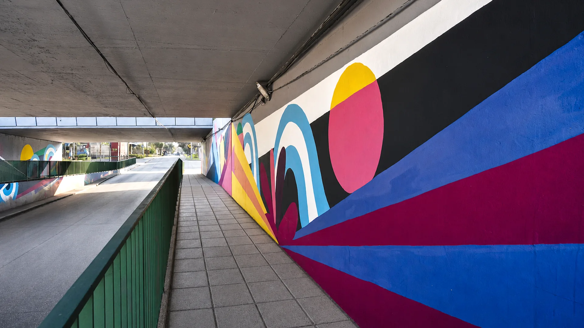 Así avanzan las intervenciones artísticas en puentes de la Av. Circunvalación de Rosario
