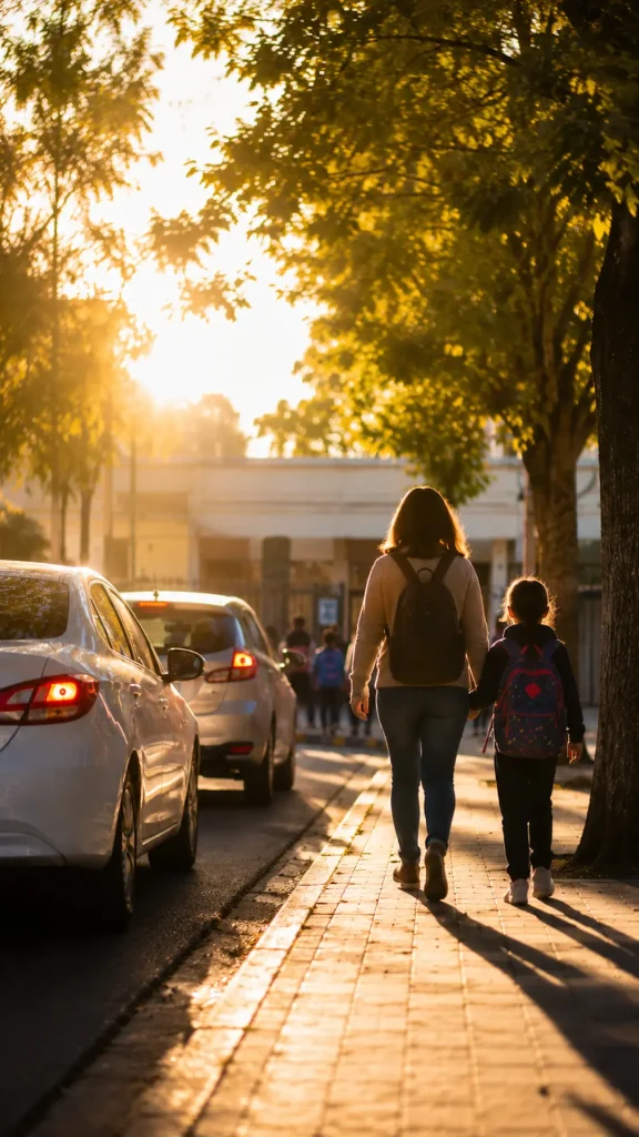 Lanzan campaña para evitar congestionamientos de tránsito en las escuelas de Rosario