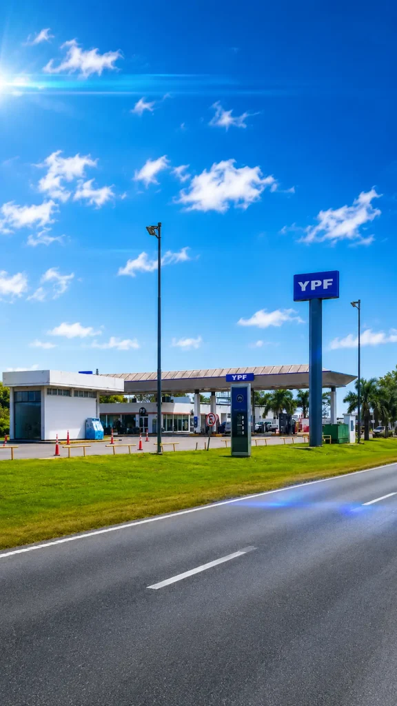La estación YPF de Arocena, en la autopista Rosario - Santa Fe, será completamente renovada