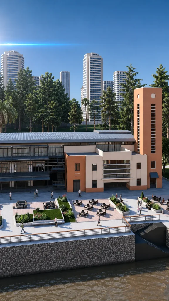 A fines de agosto se inauguran los nuevos muelles y paseo de La Fluvial de Rosario