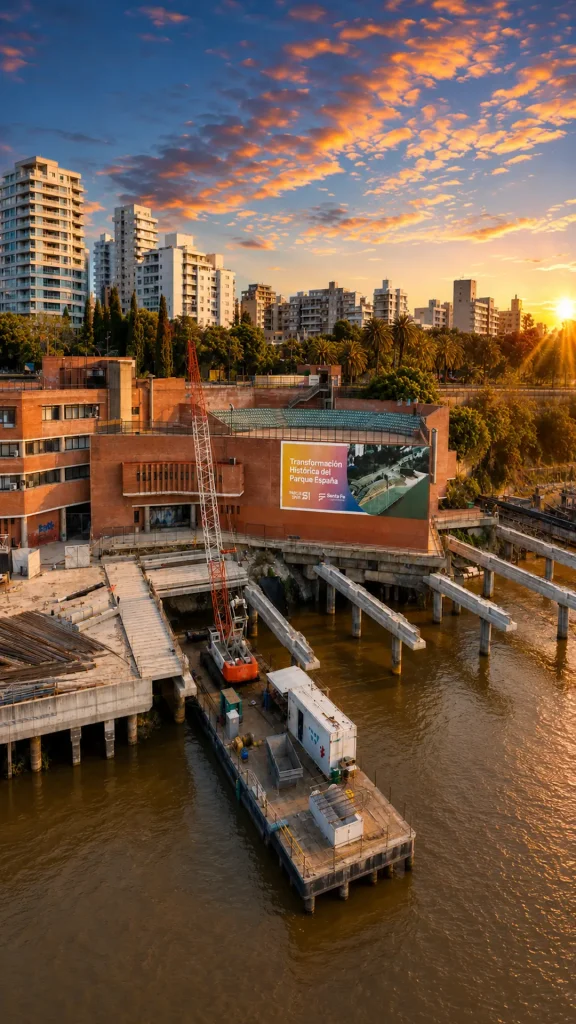 Avanza la ampliación de los muelles del Parque España