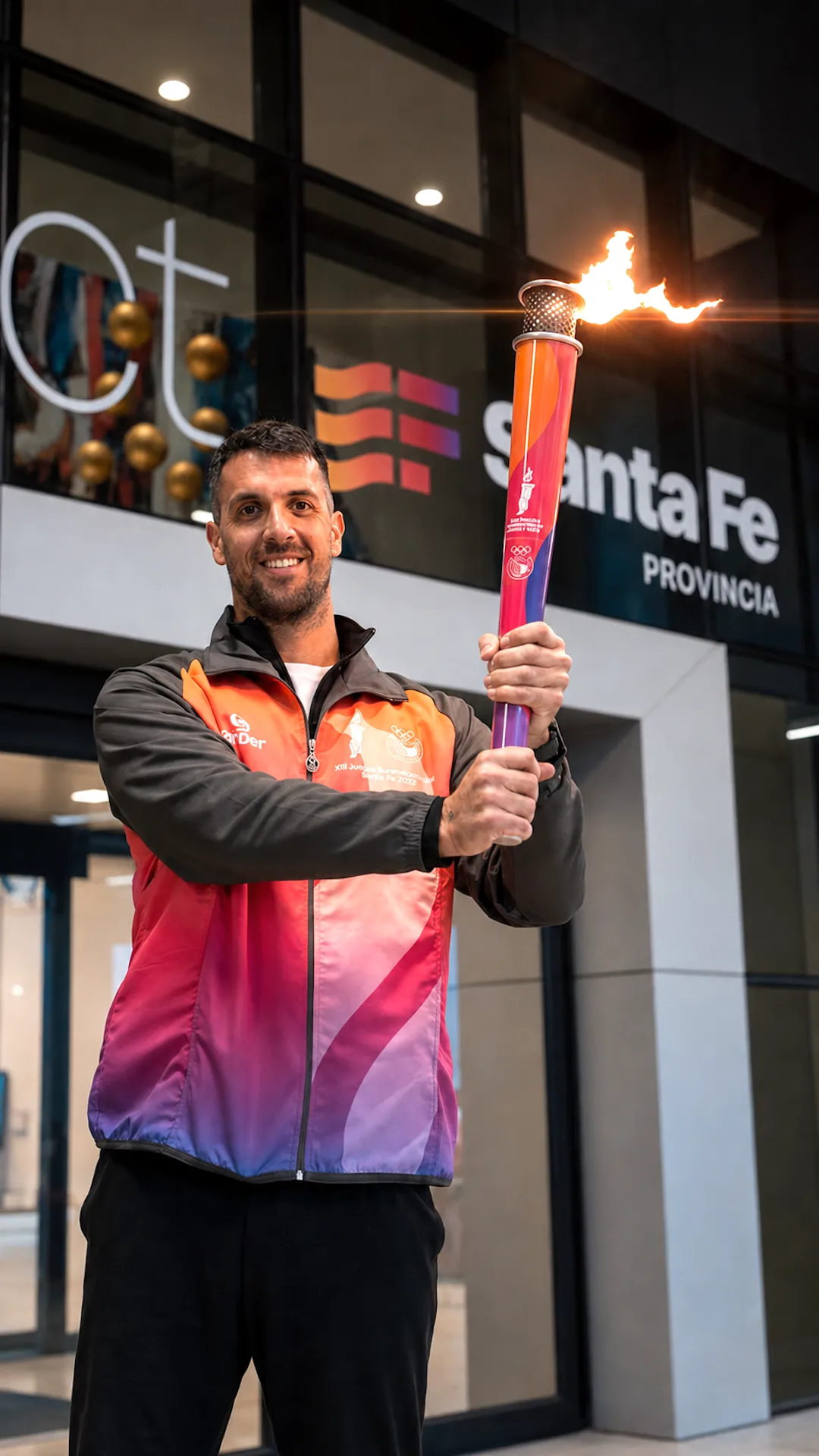 La Antorcha Sudamericana llegó a Santa Fe y recorrerá la provincia antes de los Juegos 2026