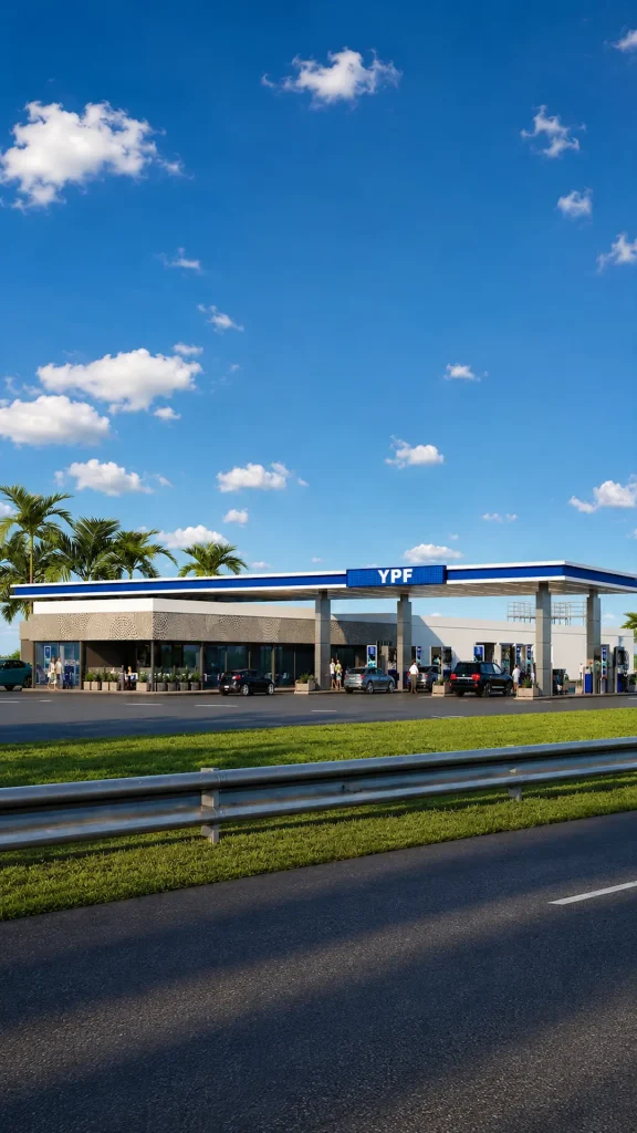 Autopista Rosario - Santa Fe: así serán las renovadas estaciones de servicio