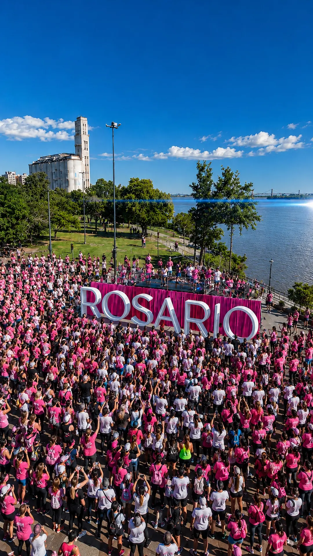 Llega la Caminata Rosa a Rosario: cuándo es y cuál es el recorrido