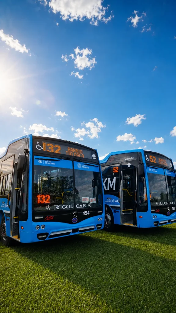 Avanza la renovación de colectivos en Rosario: este año se sumarán 90 nuevas unidades a GNC