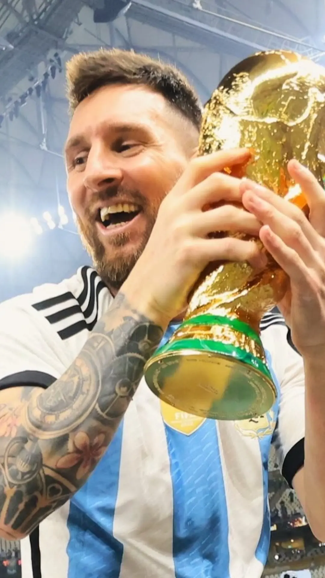 La carta de Messi anunciando su retiro de la Selección Argentina